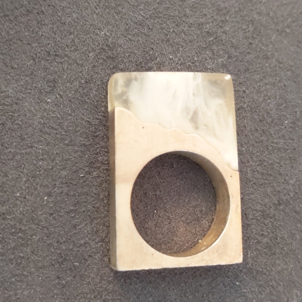 Quartz and Sterling Silver Scupturql Ring